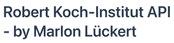 Robert Koch-Institut COVID-19 logo