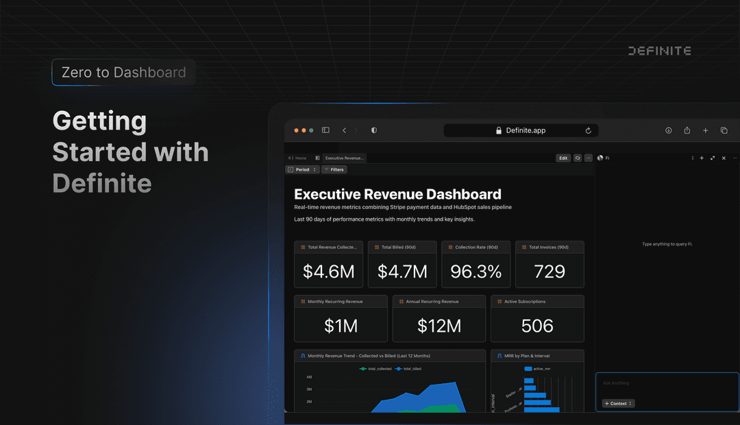 Getting Started with Definite in Under 30 Minutes