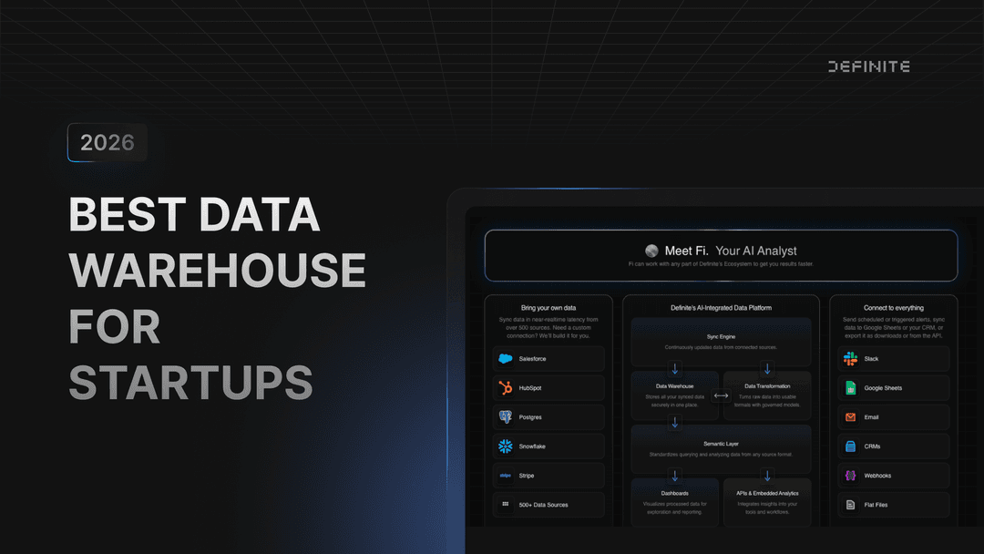 What is the Best Data Warehouse for Startups in 2026? Top 6 Compared