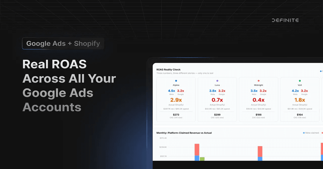 How to See Real ROAS Across All Your Google Ads Accounts